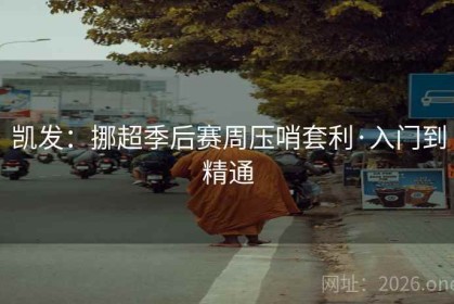 凯发：挪超季后赛周压哨套利·入门到精通