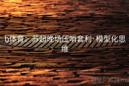 b体育：苏超晚场压哨套利·模型化思维
