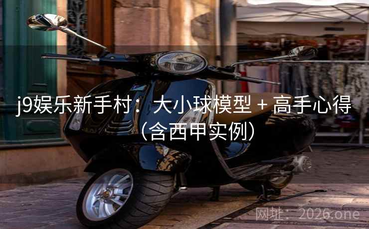 j9娱乐新手村:大小球模型 + 高手心得(含西甲实例) j9娱乐新手村:大小球模型 + 高手心得(含西甲实例)